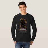 T-shirt without Leonberger dog everything is stupid_3 (Devant entier)