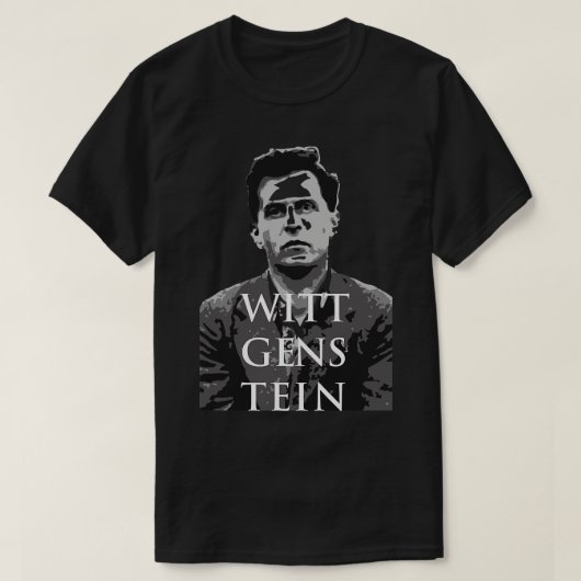 T-shirt Wittgenstein (Design devant)