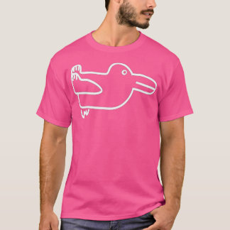 T-shirt Wittgenstein Rabbit Duck Optical Illusion Philosop