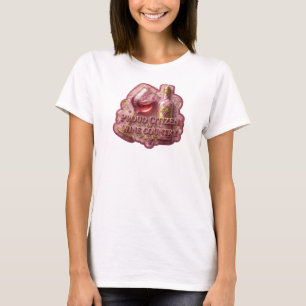 T-shirt Witty Gold FIÈRE CITOYEN DE WINE COUNTRY Impressio
