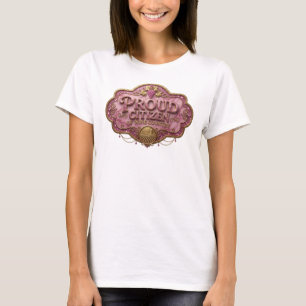 T-shirt Witty Gold FIÈRE CITOYENNE DU PAYS DU VIN v3