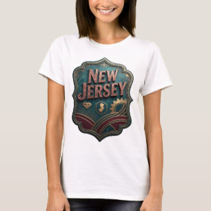 T-shirt Witty Gold NOUVEAU JERSEY Conception de Texte