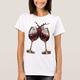 T-shirt Witty Silver À LA SANTÉ 3D Texte Artistique