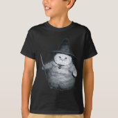 T-shirt Wizard Kitten Meme Chonk Witch Cat Meme Stud Brain (Devant)