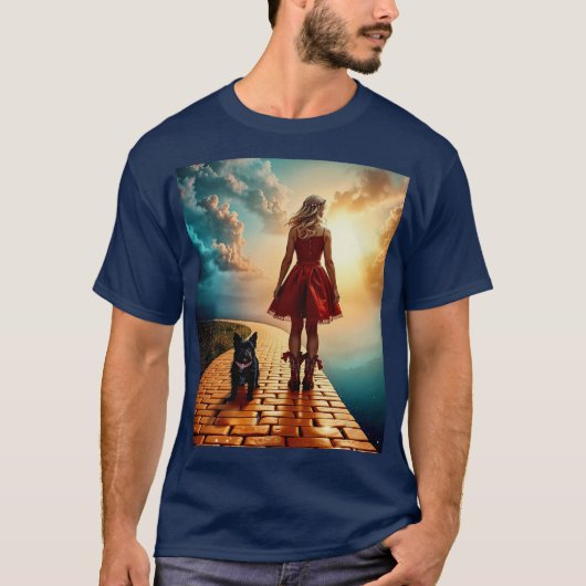 T-shirt Wizard of Oz - Style moderne (Devant)