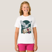 T-shirt Wizard Owl Mail Hogwarts (Devant entier)