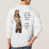 T-shirt Wizards VS Elves à Being Girfriends (Dos)