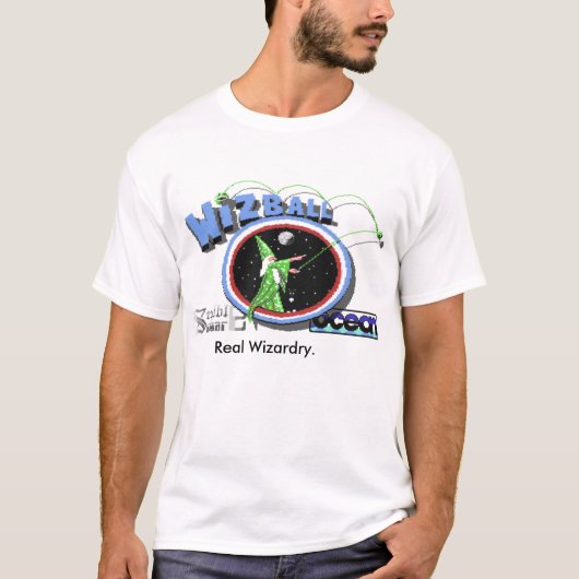 T-shirt wizball (Devant)