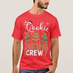 T-shirt Wjj0 Cookie de Noël Baking Crew Pajama Joyeux Xma