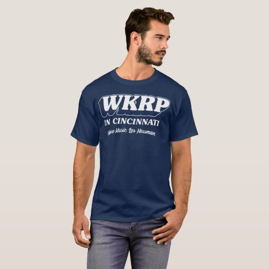 T-SHIRT WKRP (Devant entier)