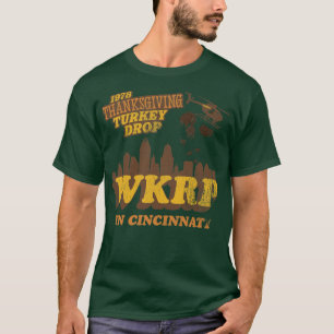 T-shirt WKRP à Cincinnati 1978 Thanksgiving Turquie Drop