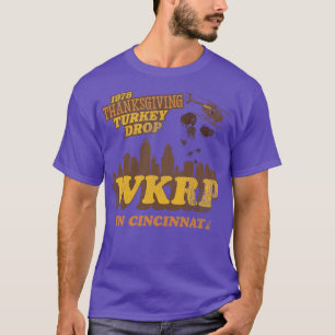 T-shirt WKRP à Cincinnati 1978 Thanksgiving Turquie Drop
