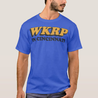 T-shirt WKRP Dans Cincinnati VintageStyle Logo d'hommage d