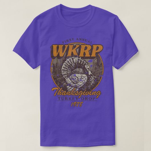 T-shirt WKRP Turquie Drop 1978 Fourre-tout (Design devant)