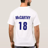 T-shirt wlax mccarthy (Dos)