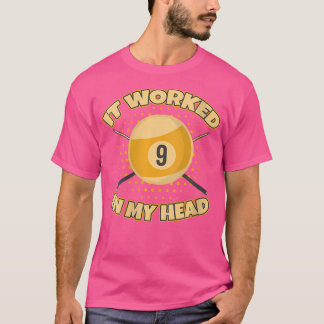 T-shirt Wo Drôle Ça M'A Fonctionné À La Tête Mauvaise Tiré