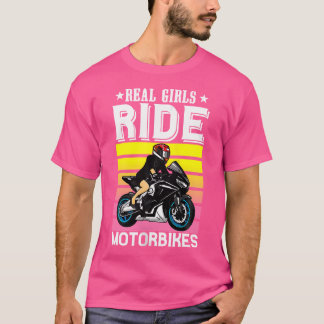 T-shirt Wo Funny Motorcycle Lover Motorbike