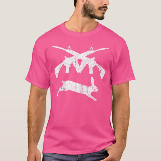 T-shirt Wo Gun Bunny Ar-15 Rifles Hunter tir compétitif