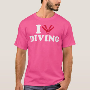 T-shirt Wo I Love Diving