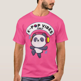 T-shirt Wo K-Pop Ambiance Uniquement Musique Pop Coréenne