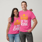 T-shirt Wo King Of The Rink Roller Skating (Unisexe)