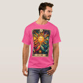 T-shirt Wo Major Arcana Tarot Card The Sun (Devant entier)