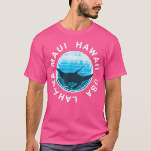 T-shirt Wo Maui Lahaina Dive Hawaii Manta Plongée