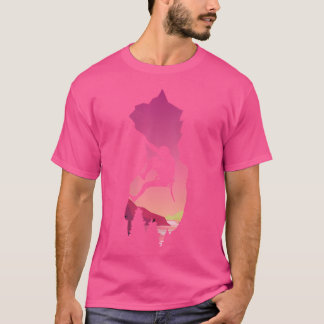 T-shirt Wo Sports Plein Air Escalade de Bloc sur Roche