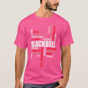 T-shirt Wo Tkd Arts Martiaux Coréens Tae Kwon Do Fighter B