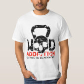 T-shirt Wod Addiction (Devant)