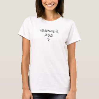 T-shirt WOD-ing POUR 2