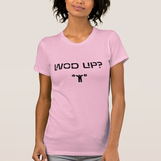 T-shirt WOD ?  (noir) (Devant)