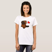 T-shirt woderwick le pwatypus (Devant entier)
