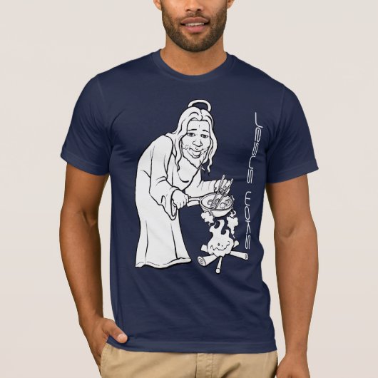 T-shirt Wok de Jésus (Devant)