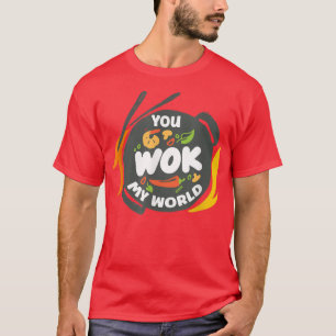 T-shirt Wok My World Wok Cuisine asiatique