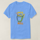 T-shirt Wok On Roll Wok Cuisine asiatique (Design devant)