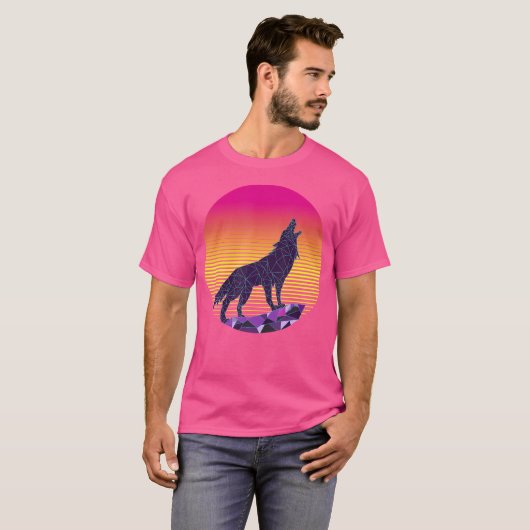 T-shirt Wolf 80S (Devant entier)