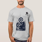 T-shirt Wolf Alpha, Cendre (Devant)