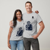 T-shirt Wolf Alpha, Cendre (Unisexe)