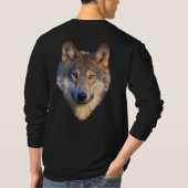 T-shirt wolf and the moon t shirt (Dos)