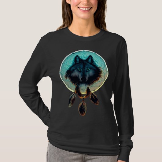 T-shirt Wolf Animal for Wolf  Wolf Canis lupus wolfdog (Devant)