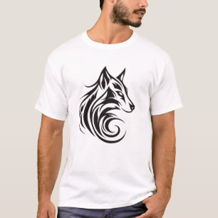 T-shirt Wolf Animal Freedom World Wildlife Wonder Vector
