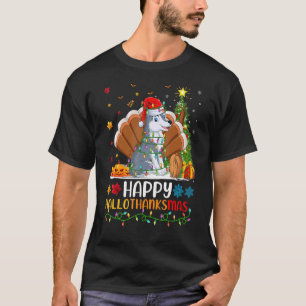 T-shirt Wolf Animal Heureux Loup Hellothanksmas