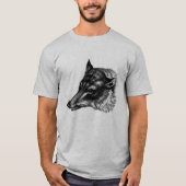 T-shirt Wolf antique (Devant)