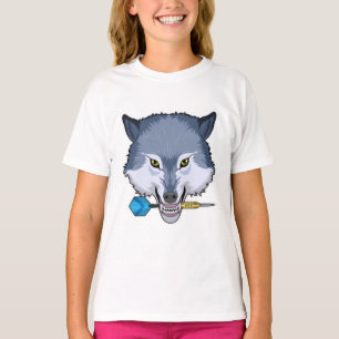 T-shirt Wolf aux fléchettes avec Dart