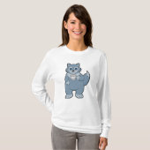 T-shirt Wolf avec la coupe de café (Devant entier)