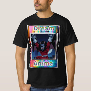 T-shirt Wolf Bat Dream Anime