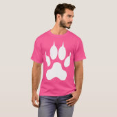 T-shirt Wolf Empreinte de patte (Devant entier)