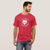 T-shirt Wolf est mon esprit animal (Devant entier)