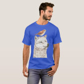 T-shirt Wolf et Bird drôle (Devant entier)